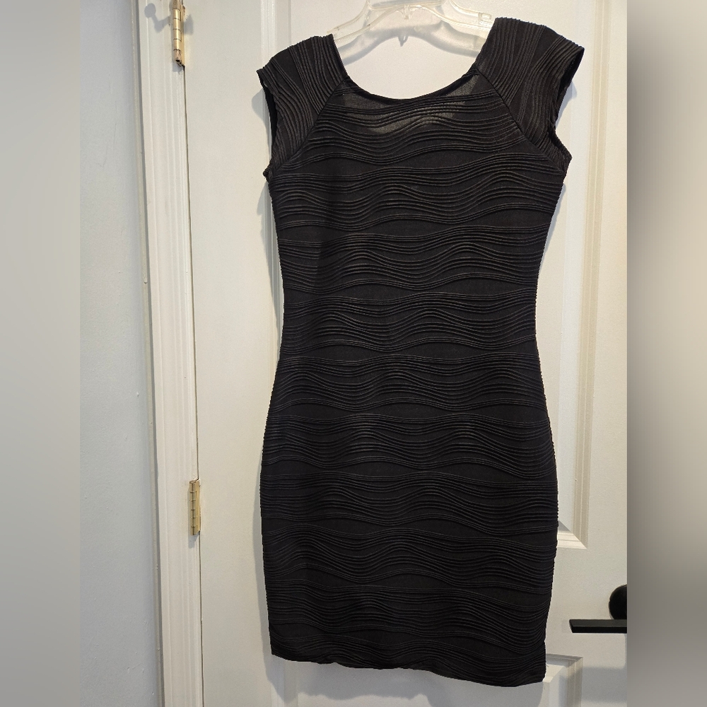Elegant Black Bodycon Dress